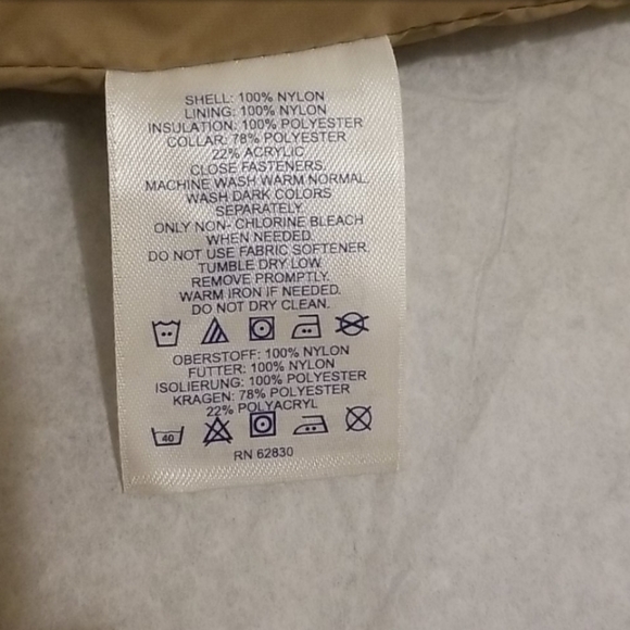 Men's Tall Expedition Winter Down Puffer Jacket - Picture 11 of 11